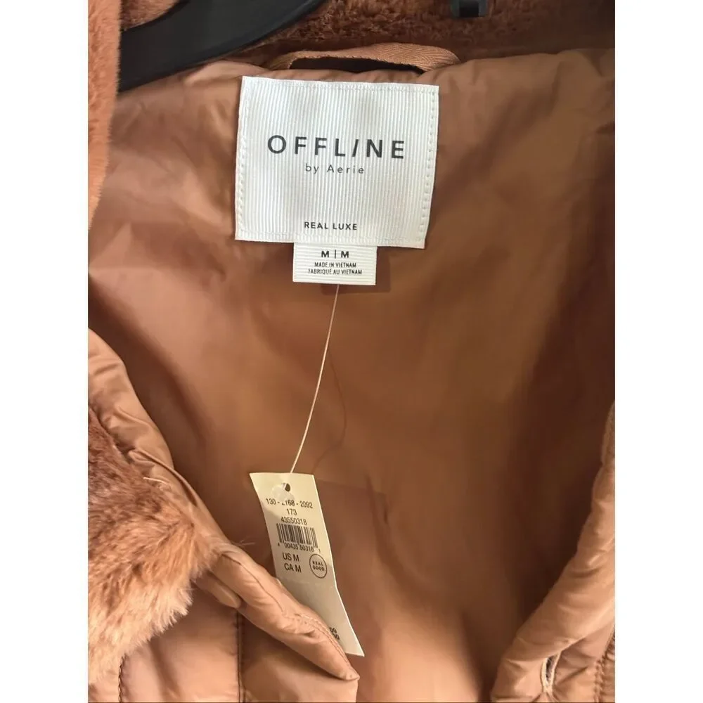 ❤️OFFLine By Aerie Quilted Chore Jacket NWT